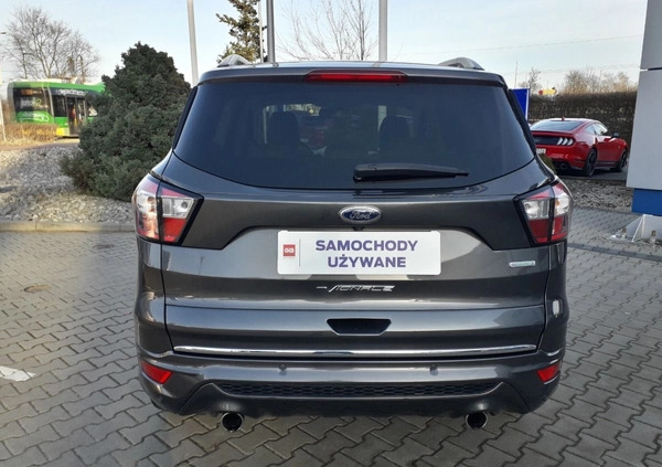 Ford Kuga cena 99900 przebieg: 86946, rok produkcji 2018 z Poznań małe 466